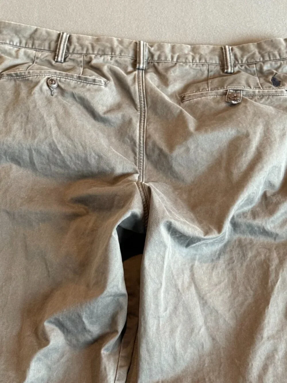 Polo Ralph Lauren Stretch Straight Chino Pants Men’s 36x32 Gray Cotton